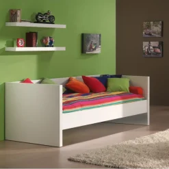 Seng 90 x 200 cm – Lara, hvid