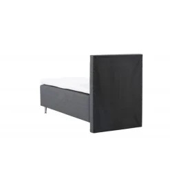 Seng kontinentalseng 90x200 - Mørkegrå