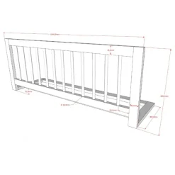 Sengehest til børn – Forrest Beech, hvid