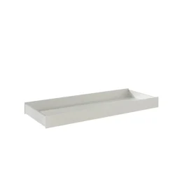 Sengeskuffe med ekstra seng – London, 90 × 190 cm, hvid