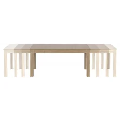 SEWERYN 160/300 cm Spisebord med udtræk - Sonoma eg.