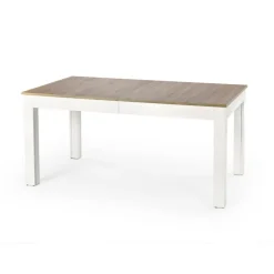 SEWERYN 160/300 cm Spisebord med udtræk - Sonoma eg. / Hvid