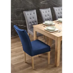 SEWERYN Spisebord med udtræk, håndværkseg