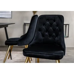 Silar e Spisebordssæt - Sort og Natur