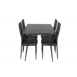 Silar Spisebordssæt - Sort