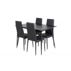 Silar Spisebordssæt - Sort