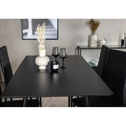 Silar Spisebordssæt - Sort