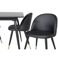 Silar Spisebordssæt - Sort