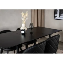 Silar Spisebordssæt - Sort