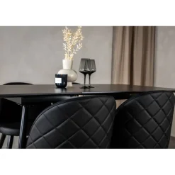 Silar Spisebordssæt - Sort