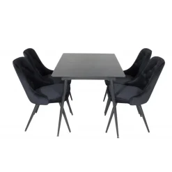 Silar Spisebordssæt - Sort
