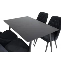 Silar Spisebordssæt - Sort