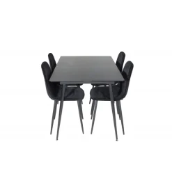 Silar Spisebordssæt - Sort