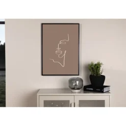 Siluette Plakat - Brun