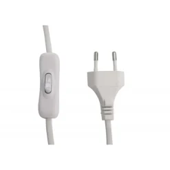 Sisteron Bordlampe - Mørkegrå og Hvid