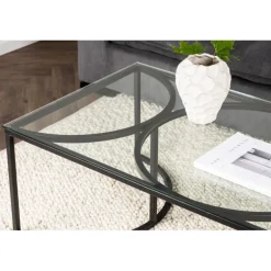 Skanor Bord - Sort og Transparent