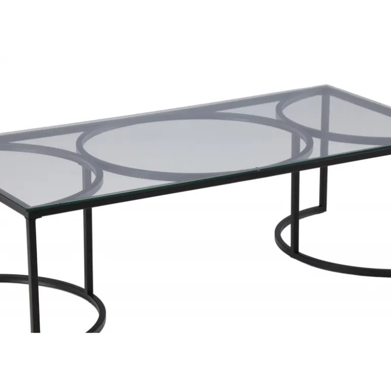 Skanor Bord - Sort og Transparent