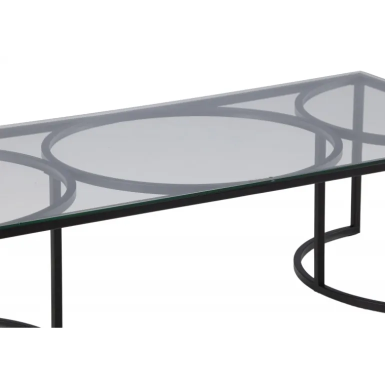 Skanor Bord - Sort og Transparent