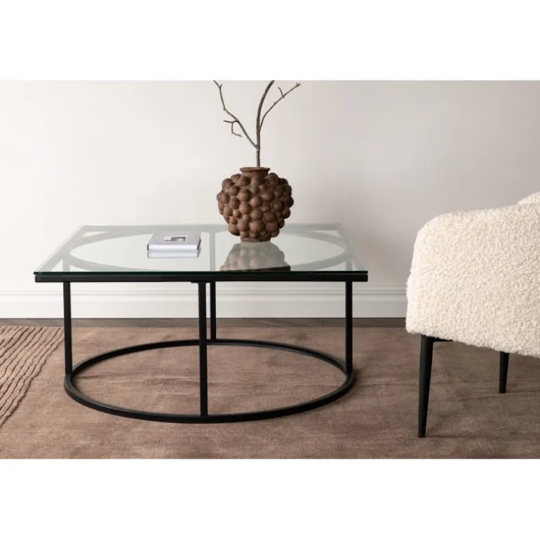 Skanor Bord - Sort og Transparent