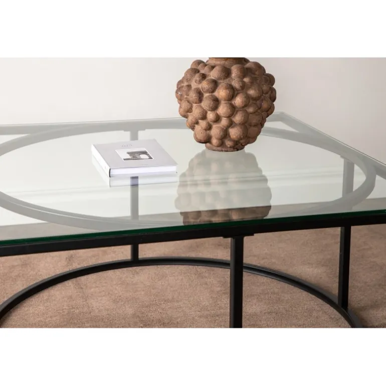 Skanor Bord - Sort og Transparent