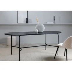 Skate Ovalt spisebord - Sort