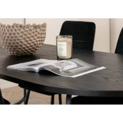 Skate Ovalt spisebordssæt - Sort