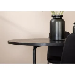 Skate Ovalt Spisebordssæt - Sort