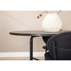 Skate Ovalt spisebordssæt - Sort