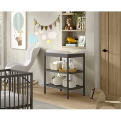 Skiftebord i bøg – Dino kommode, antracit