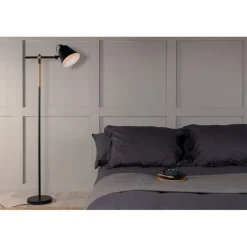 Skott Gulvlampe - Sort