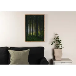 Skovplakat - Sort og Grøn