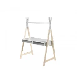 Skrivebord til børn – Kiddy Tipi, hvid