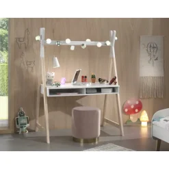 Skrivebord til børn – Kiddy Tipi, hvid