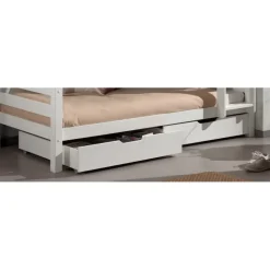 Skuffe til seng – Pino/Scott, hvid, sæt af 2