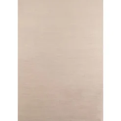 Sky Kortluvet tæppe Ensfarvet - Beige