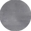 Sky Rund Kortluvet tæppe Ensfarvet - Grå