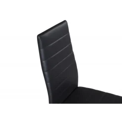 Slank Spisebordsstol - Sort