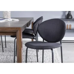 Slider t Spisebordssæt - Sort og Natur