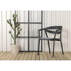 Slit Havestol - Sort,Grå