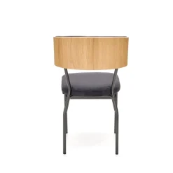 SMART-KR Spisebordsstol - Natur eg/Sort