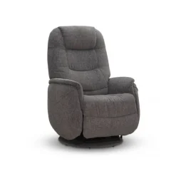 SMÖGEN Recliner grå stof lænestol