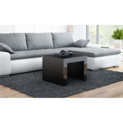 Sofabord TESS SQUARE Sort/Sort