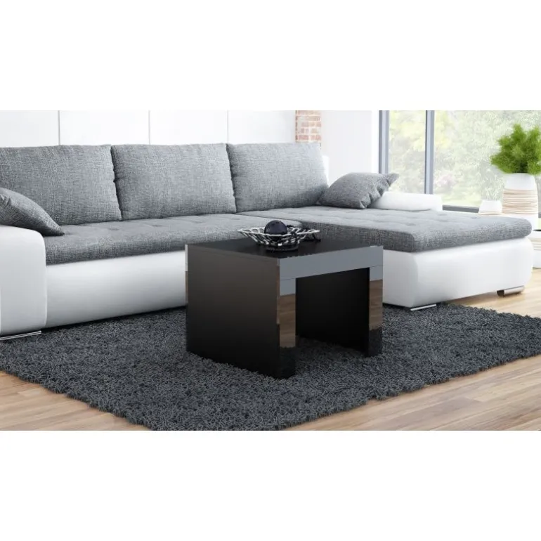 Sofabord TESS SQUARE Sort/Sort