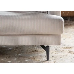 Sofia 3 personers Sofa - Beige Fløjl