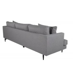 Sofia 3 personers Sofa - Sort og Grå