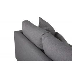 Sofia 3 personers Sofa - Sort og Grå