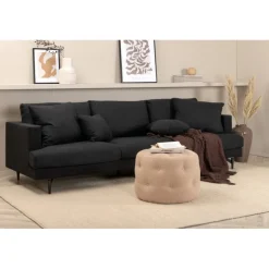 Sofia 3 personers Sofa - Sort