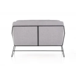 SOFT 2 pers sofa - Lysegrå stof