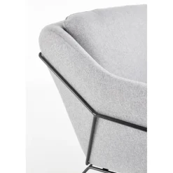 SOFT 2 pers sofa - Lysegrå stof