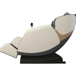 SOLARIA massagestol / varmefunktion / farver: Creme / Grå / guld